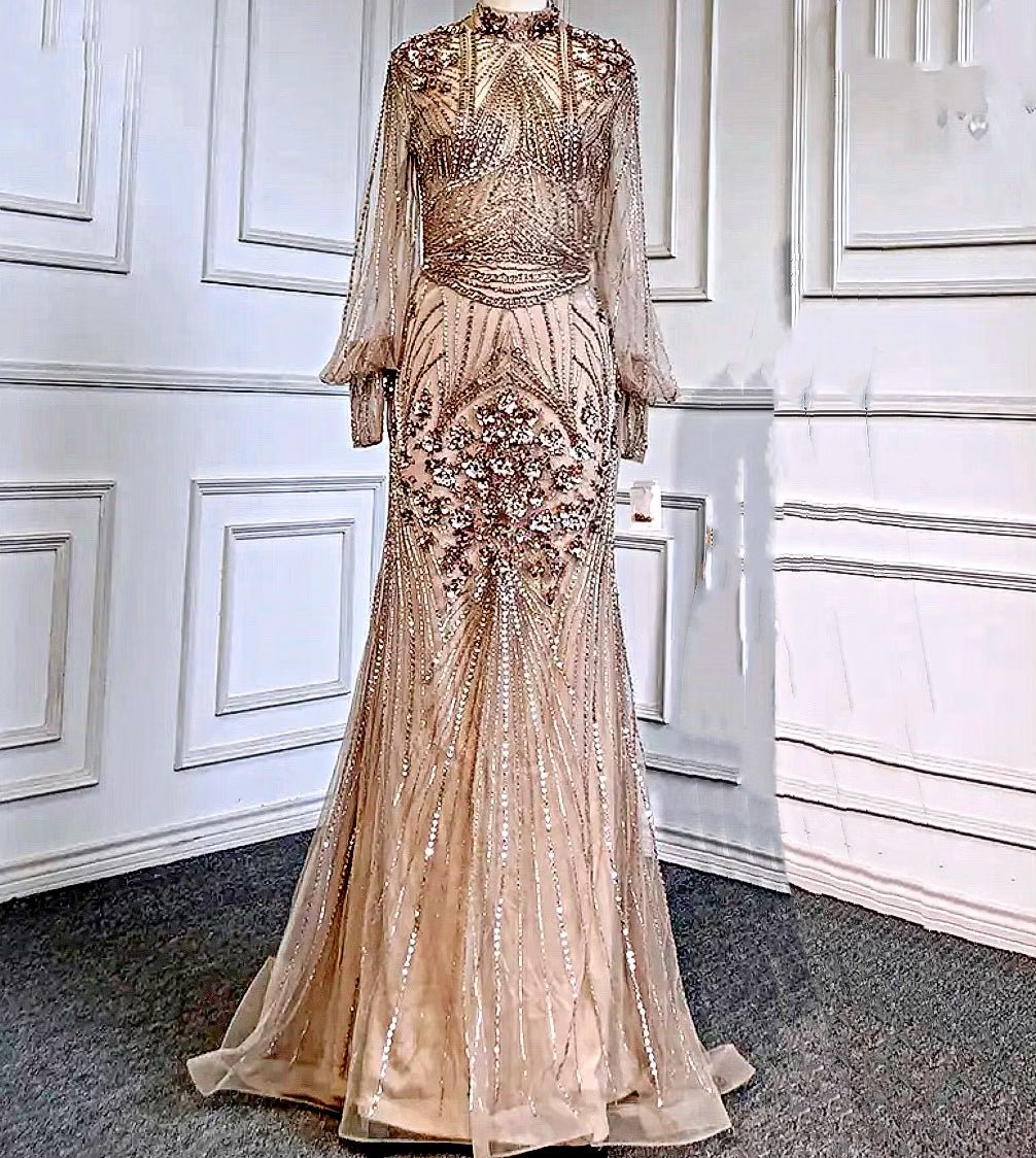 Embellished Crystal party dress