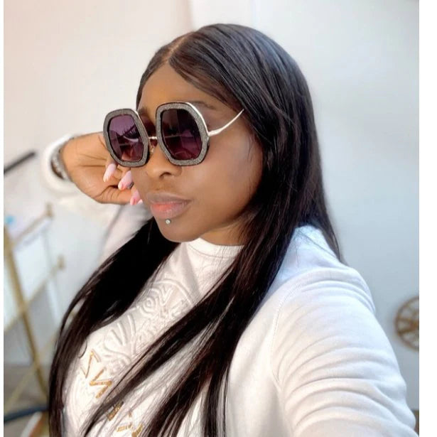 Fashion Hexagon sunglasses