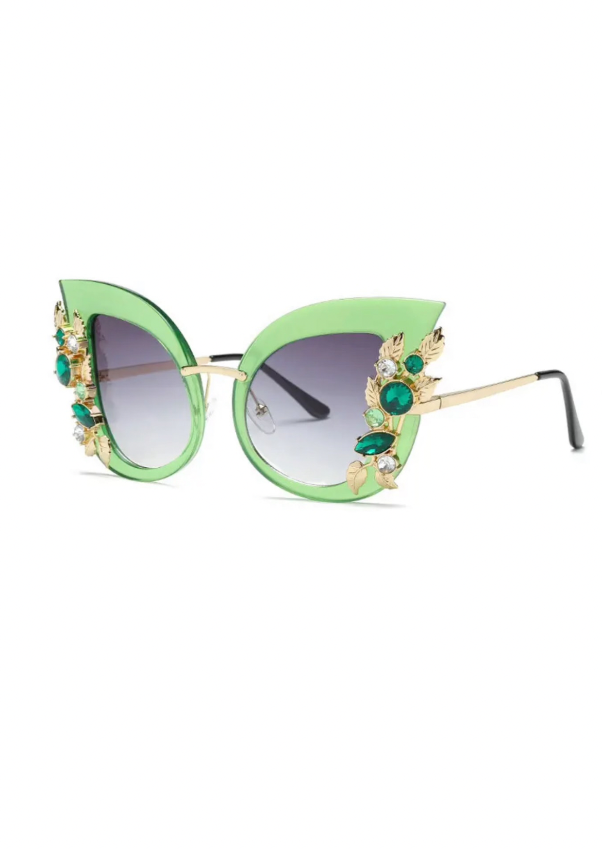 Flower-stone Oversized sunglasses