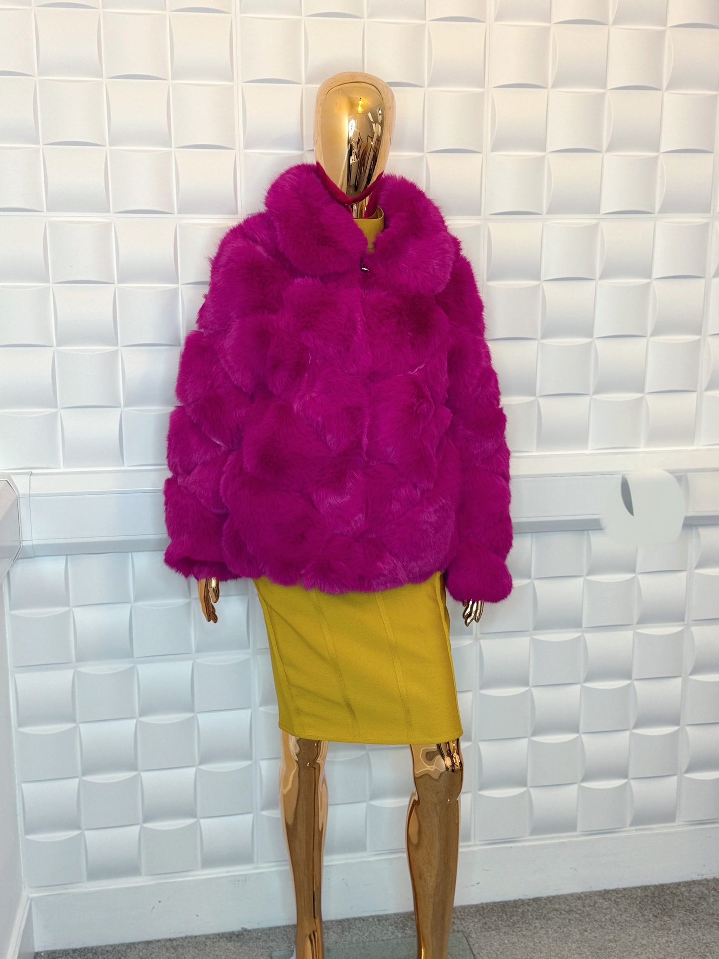 Faux Fur Coat