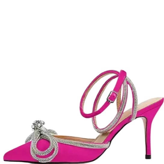 Rhinestones pumps sandal