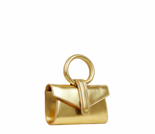 Ring holder clutch bag