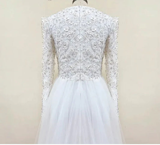Sequin wedding Dress