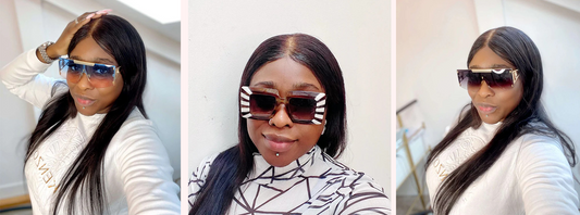 Print Square sunglasses