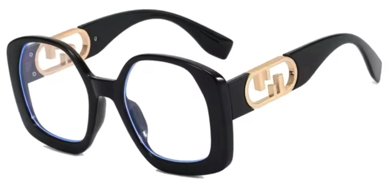 Oversized Reading Square glasses