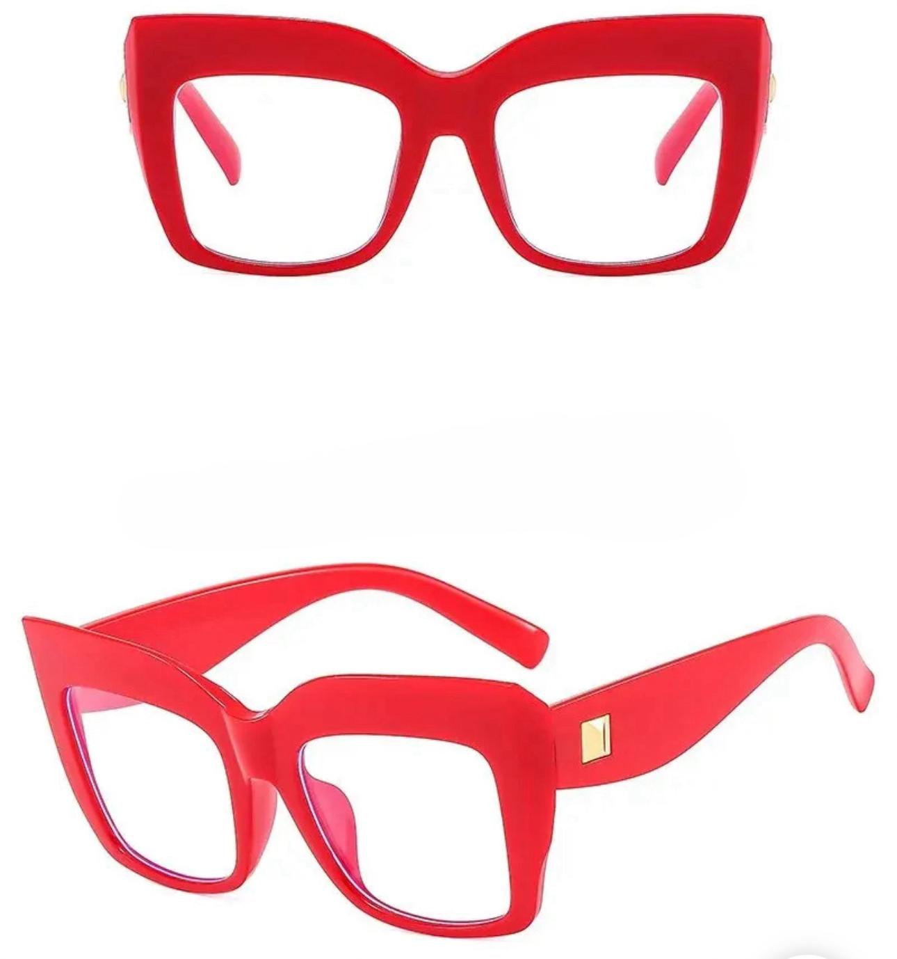 Clear Cat eye glasses