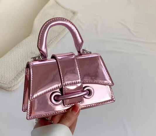 Metallic mini bag