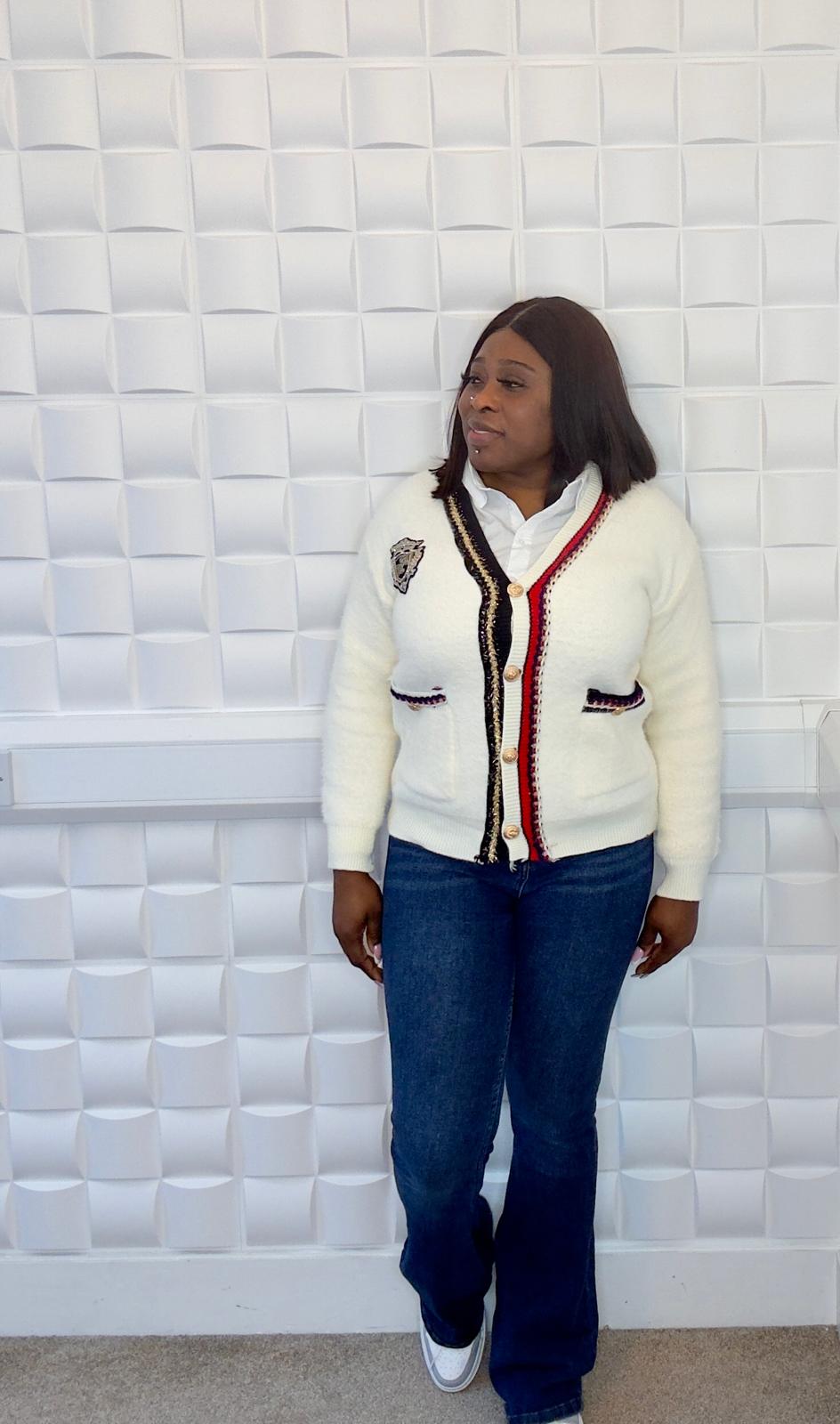 Button Sweater Top
