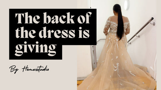 Nude Beaded Overskirt Mermaid Dress - dressupaccessories