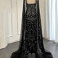 Cape drop sleeves party dress