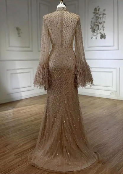 Elegant Embellished Evening Gown