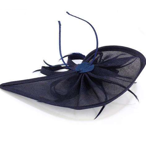 Flower Feather fascinator - dressupaccessoriesP0874S