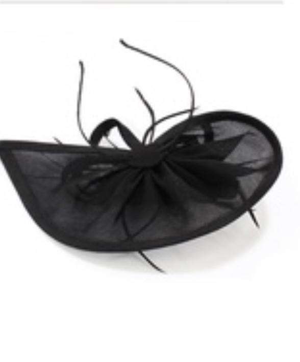 Flower Feather fascinator - dressupaccessoriesP0871S