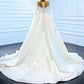 Full beaded upper wedding dress dressupaccessories