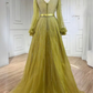 Gold Formal Evening Dress