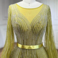 Gold Formal Evening Dress