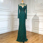 Luxury Evening Beaded Mermaid Dress - dressupaccessoriesP0906S