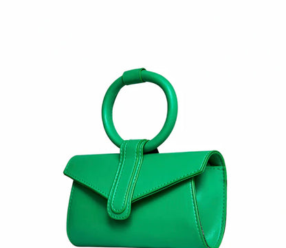Ring holder clutch bag