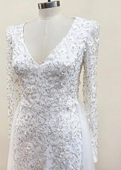 Sequin wedding Dress