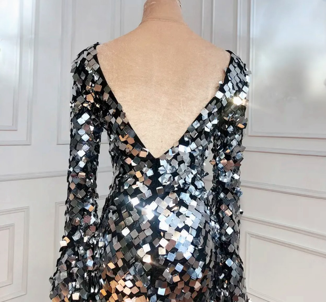 Crystal Beamed Occasional Dress