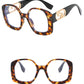 Oversized Reading Square glasses