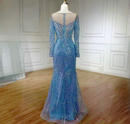 Beaded elegant pearl party dress