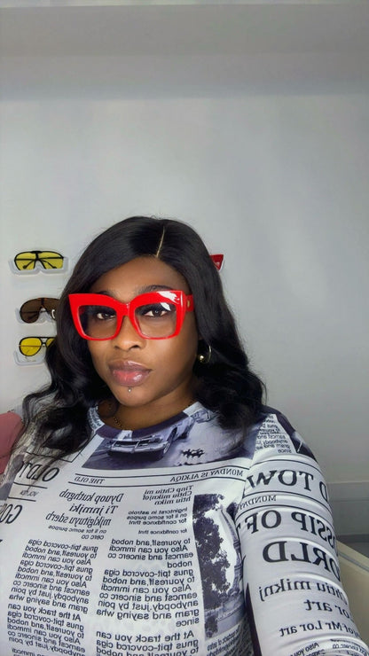 Clear Cat eye glasses