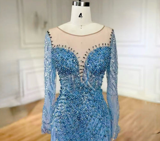 Beaded elegant pearl party dress - dressupaccessories