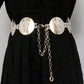 Gold/Silver Beaded One Size Waistbelt