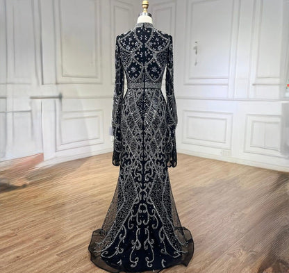 Flare Sleeve Sequin - Embellished Fashion Dress - dressupaccessories