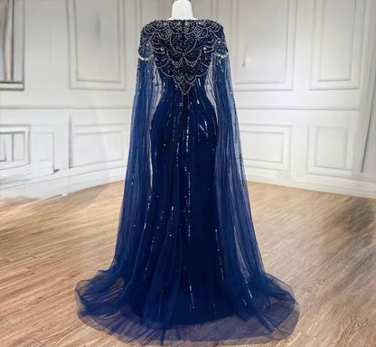 Navy blue Starlight in Sapphire Party dress - dressupaccessories