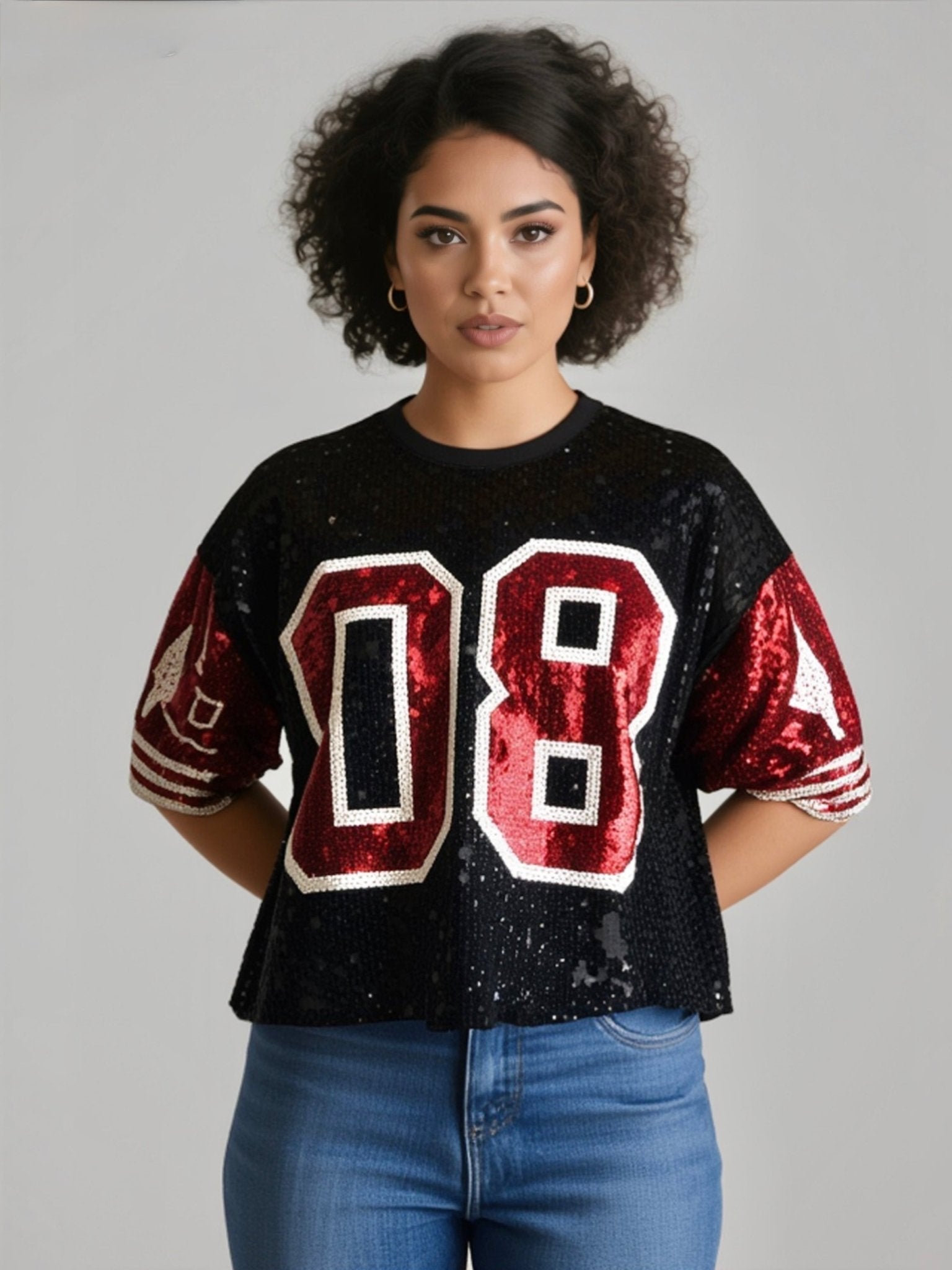 Sequin free top - dressupaccessories
