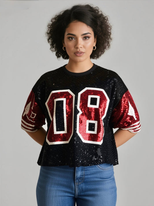 Sequin free top - dressupaccessories