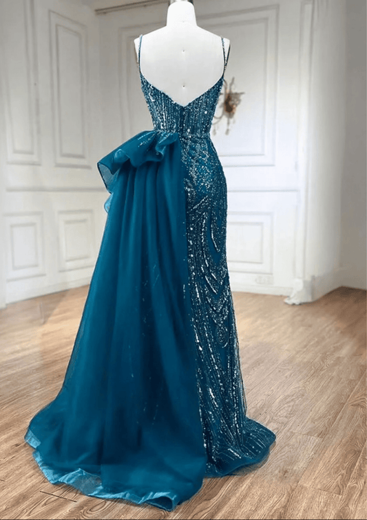 Sky Blue Strap Occasional Dress - dressupaccessories